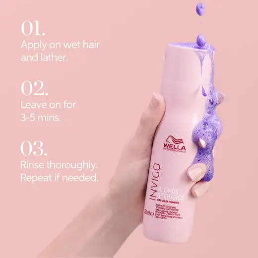 Wella Professionals Invigo Blonde Recharge Shampoo